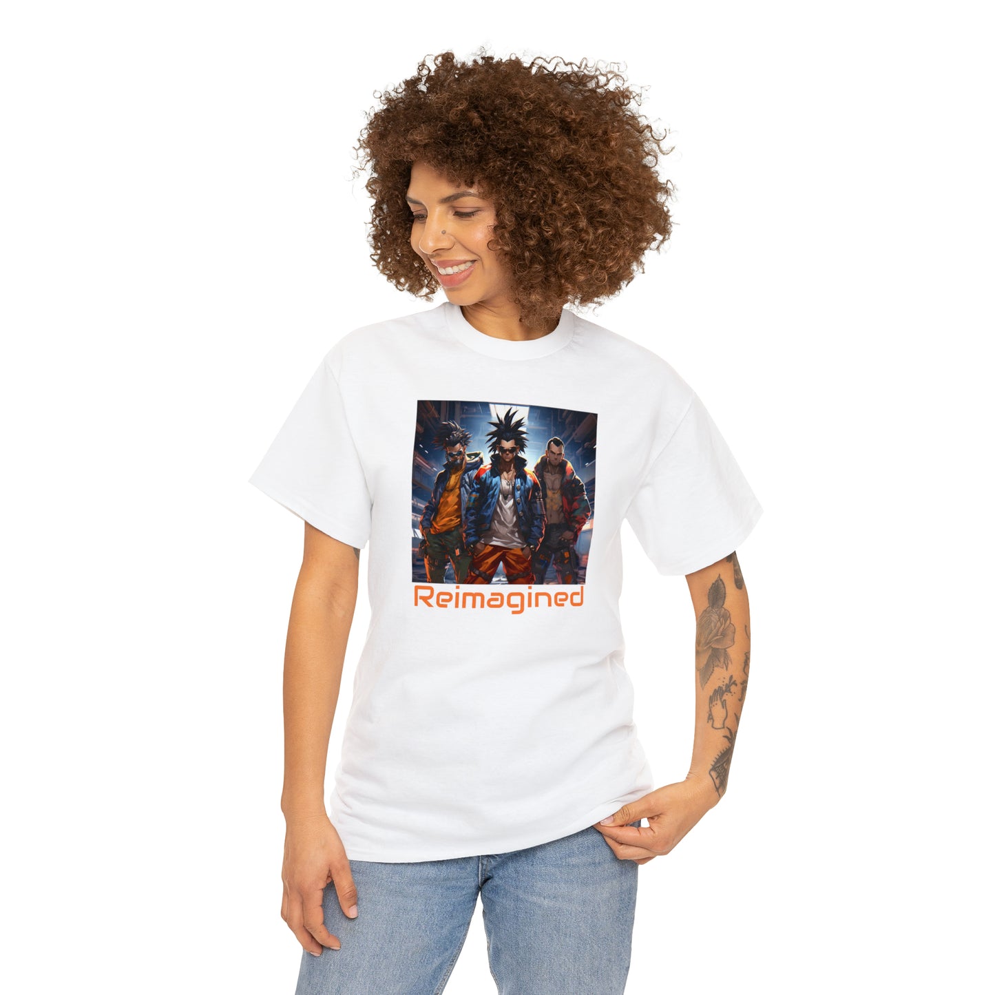 Cyber Trio Tee - Premium T-Shirt from Printify - Just $11.82! Shop now at Novus Designs and Creations