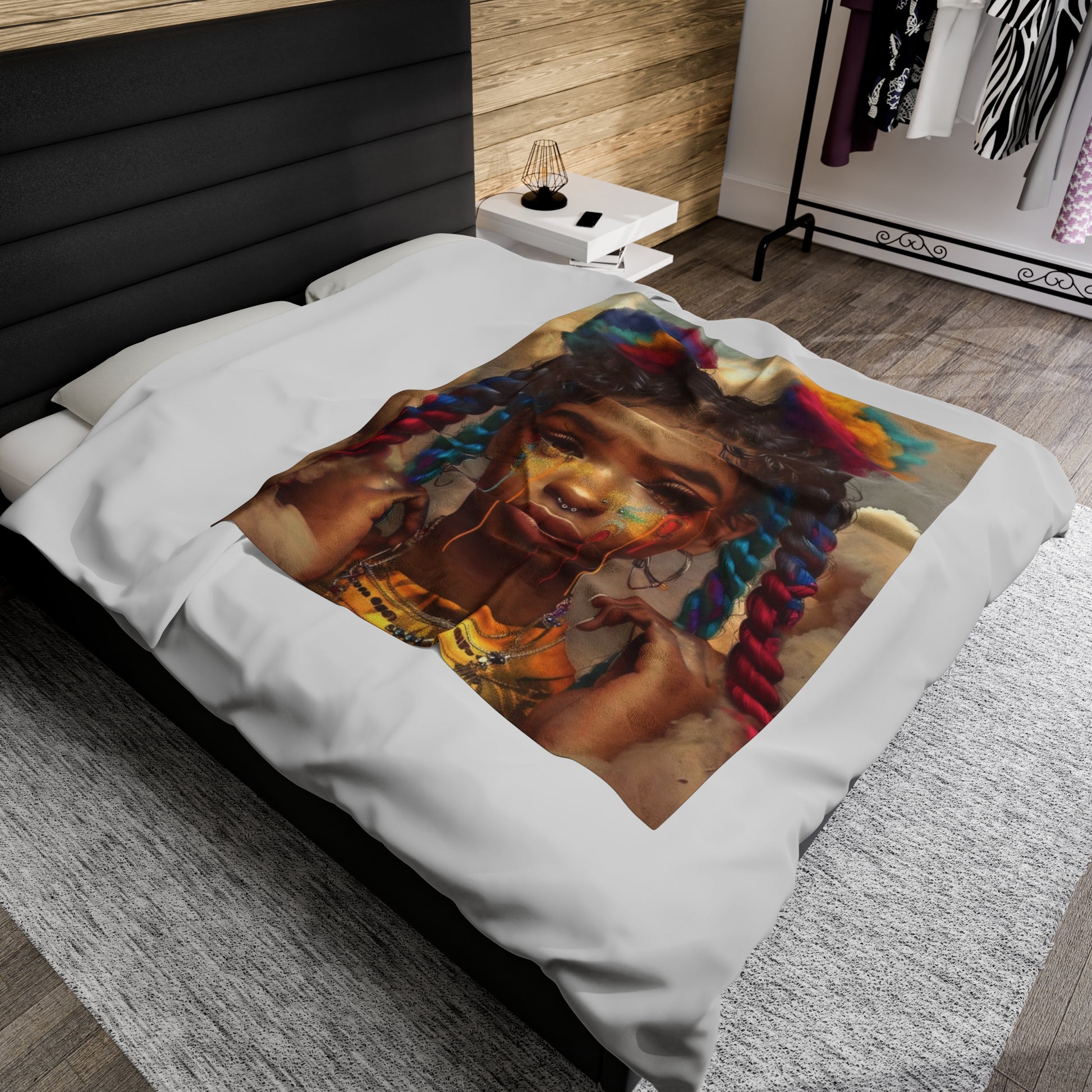 Opal Whisper Plush Blanket - Premium All Over Prints from Printify - Just $22.38! Shop now at Novus Designs and Creations