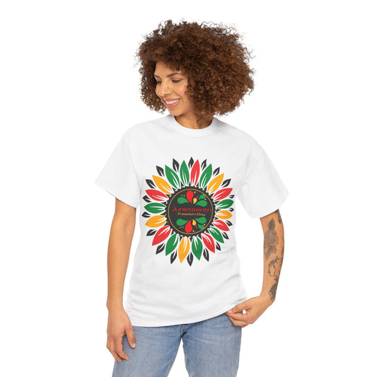 Growing Freely Cotton Tee - Premium T-Shirt from Printify - Just $14.45! Shop now at Novus Designs and Creations