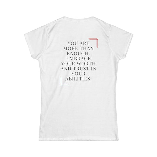 Embrace your Worth Tee - Premium T-Shirt from Printify - Just $27.67! Shop now at Novus Designs and Creations