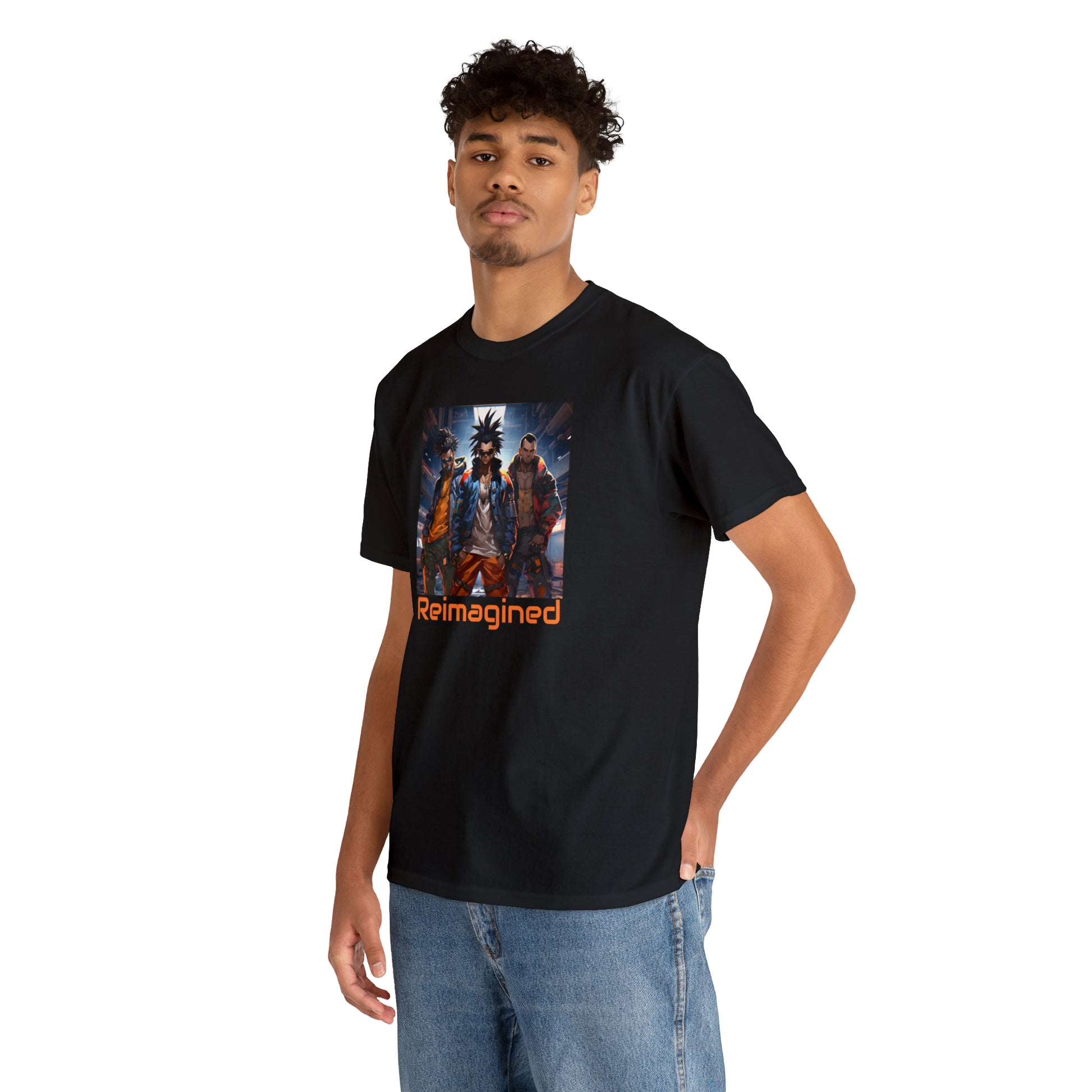 Cyber Trio Tee - Premium T-Shirt from Printify - Just $11.82! Shop now at Novus Designs and Creations