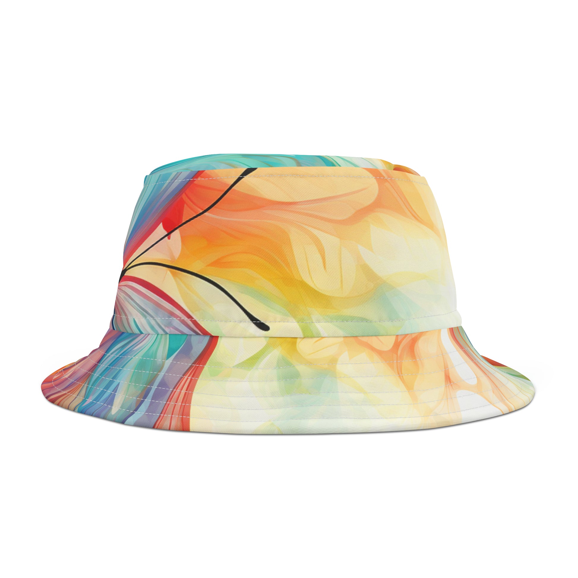 Mariposa Watercolor - Bucket Hat - Premium Hats from Printify - Just $22! Shop now at Novus Designs and Creations