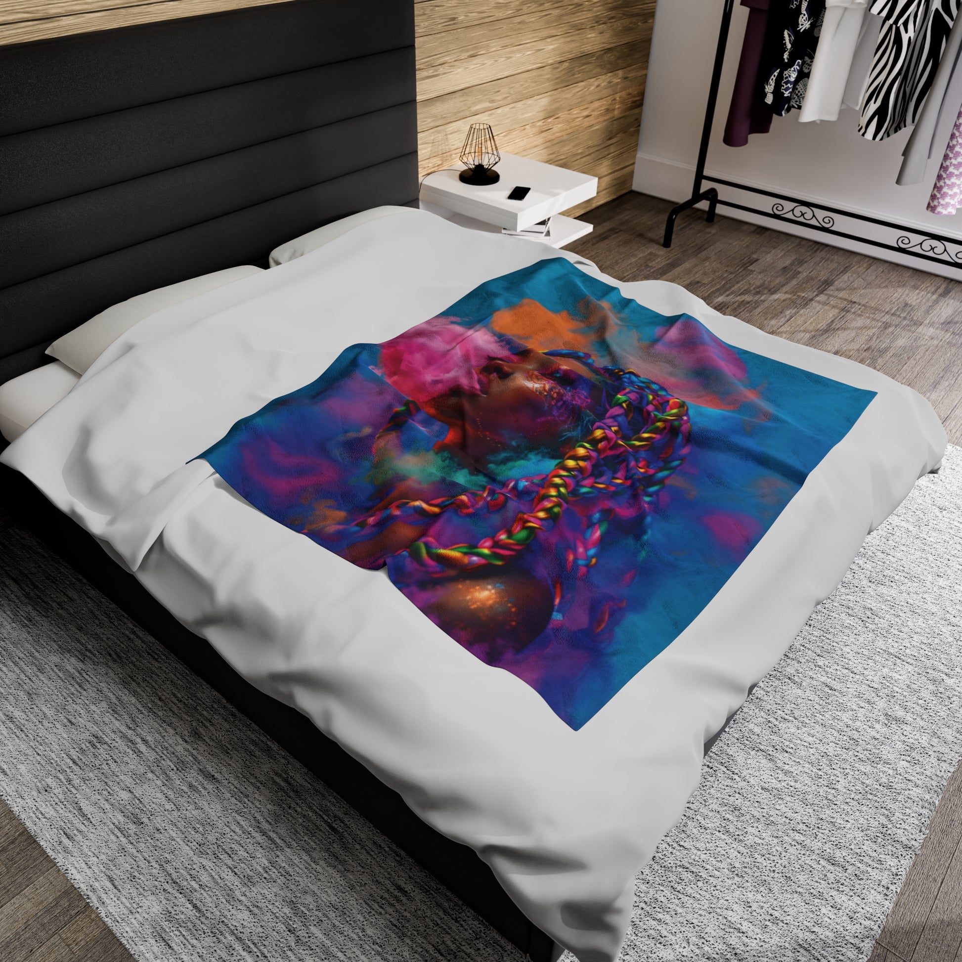 Radiant Mirage Plush Blanket - Premium All Over Prints from Printify - Just $22.38! Shop now at Novus Designs and Creations