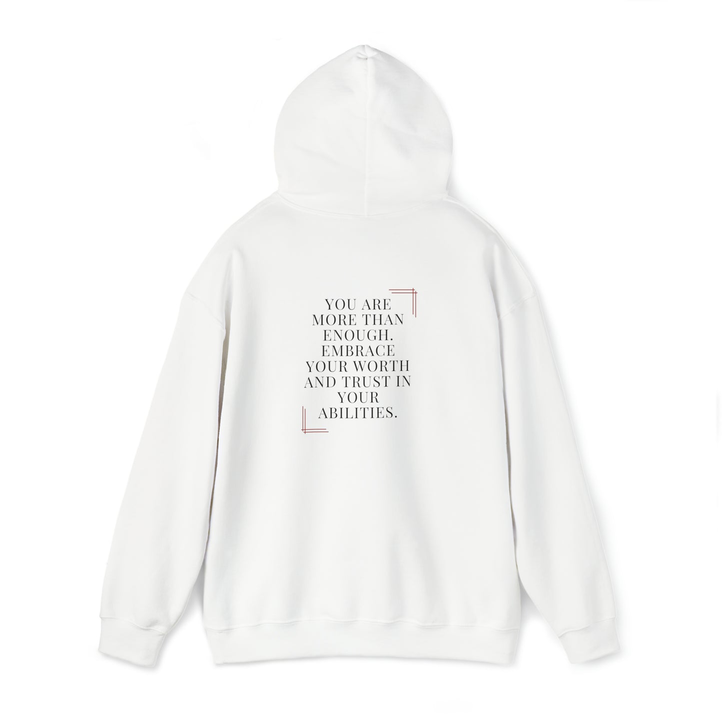 You are Enough Hoodie - Premium Hoodie from Printify - Just $35.41! Shop now at Novus Designs and Creations