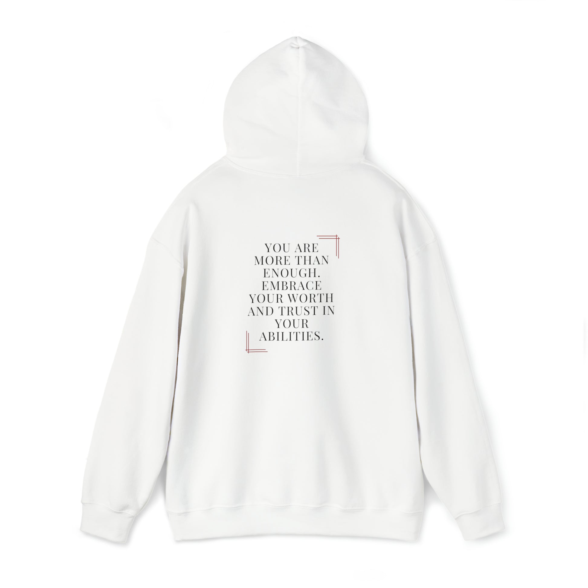 You are Enough Hoodie - Premium Hoodie from Printify - Just $35.41! Shop now at Novus Designs and Creations