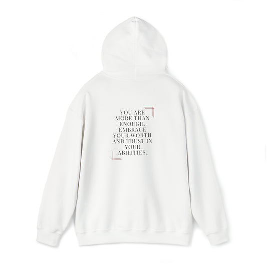 You are Enough Hoodie - Premium Hoodie from Printify - Just $35.41! Shop now at Novus Designs and Creations