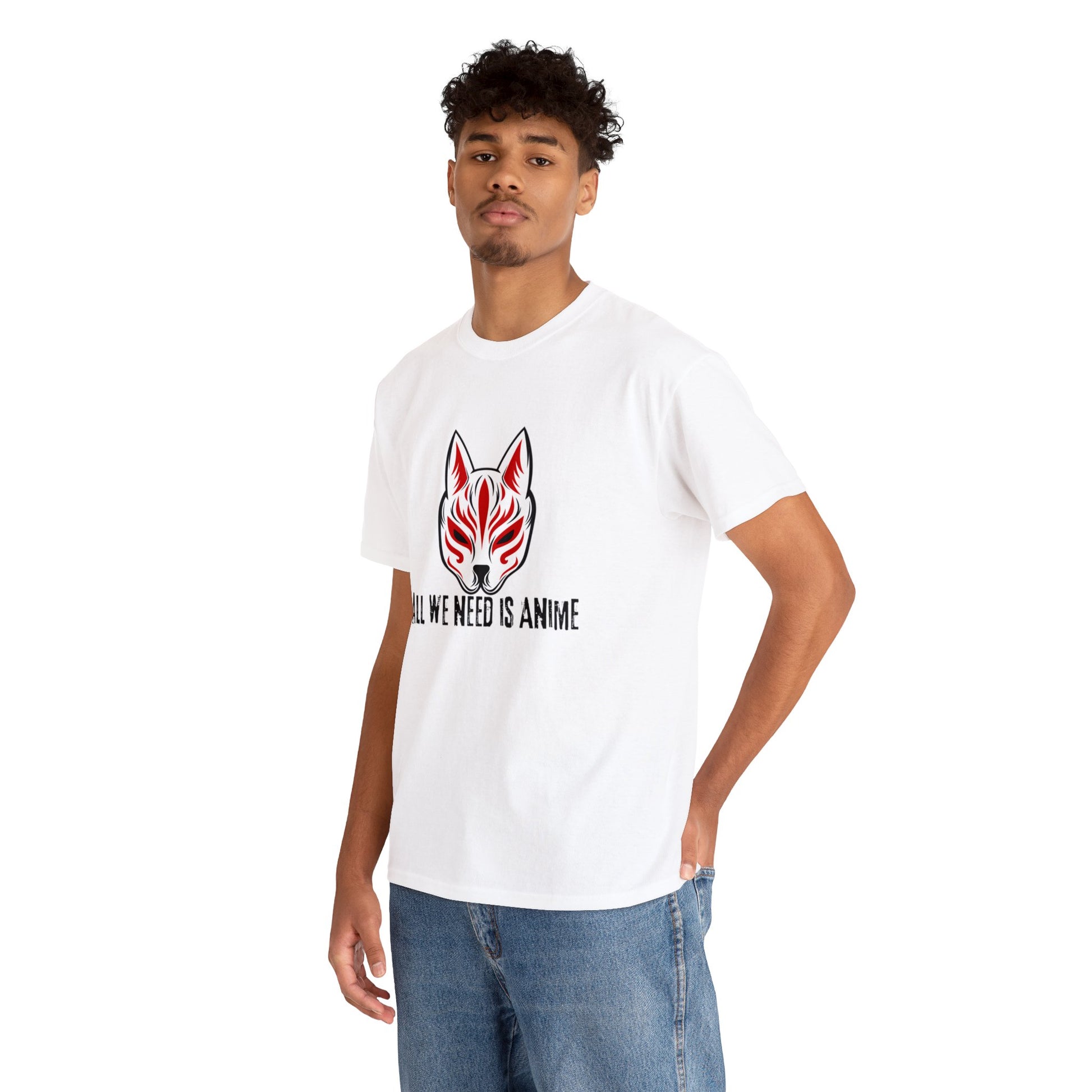 Kitsune Otaku Tee - Premium T-Shirt from Printify - Just $11.15! Shop now at Novus Designs and Creations