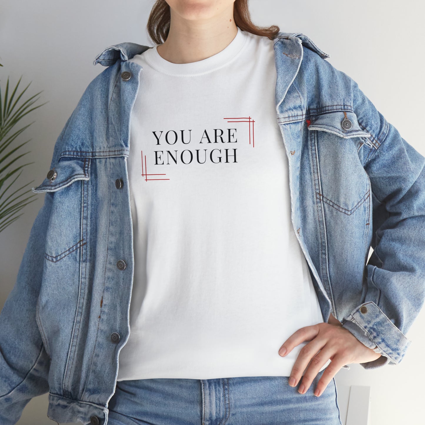 You're Enough Tee - Premium T-Shirt from Printify - Just $11.82! Shop now at Novus Designs and Creations