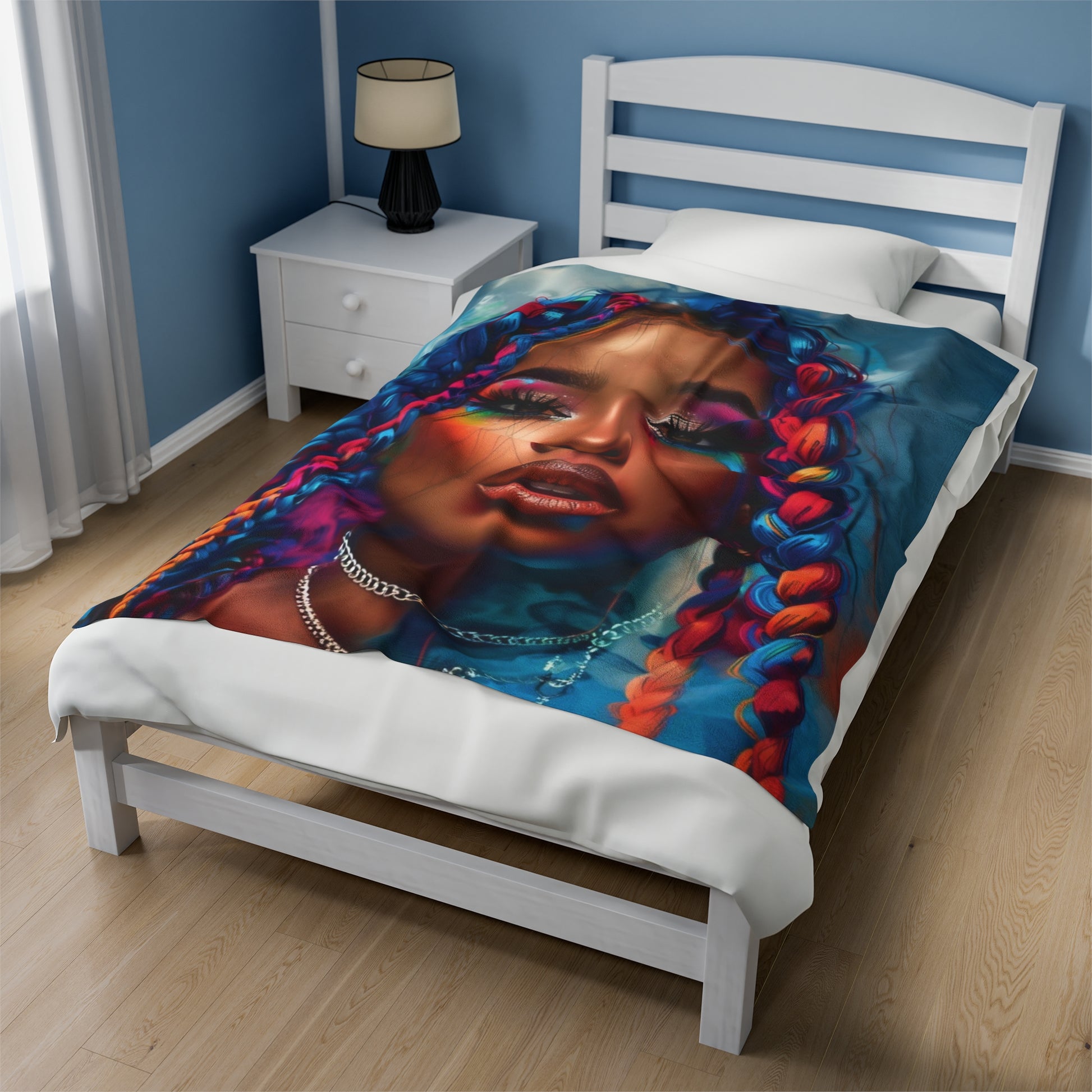 Krystal Prism Plush Blanket - Premium Blanket from Printify - Just $22.38! Shop now at Novus Designs and Creations