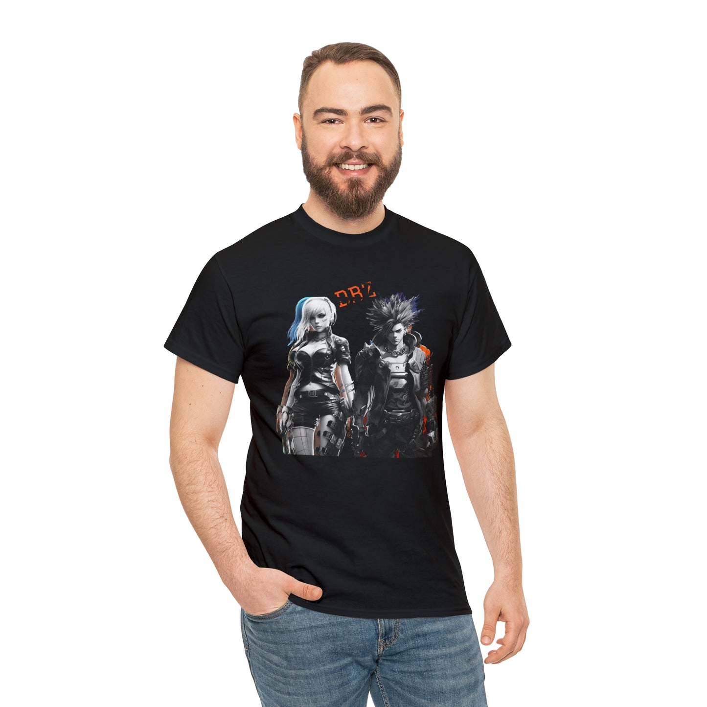 Cyberpunk Hero Tee - Premium T-Shirt from Printify - Just $11.82! Shop now at Novus Designs and Creations