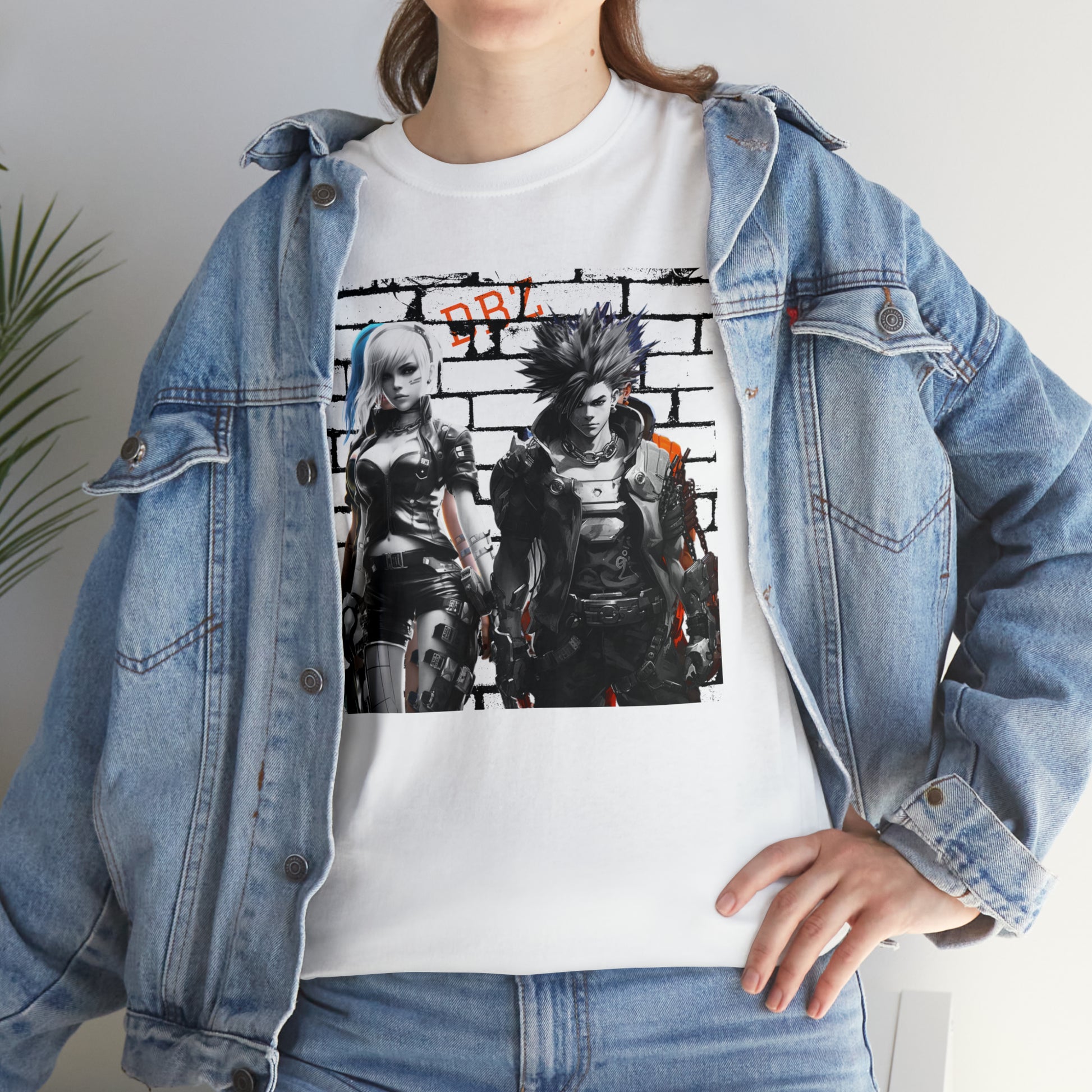 Cyberpunk Hero Tee - Premium T-Shirt from Printify - Just $11.82! Shop now at Novus Designs and Creations