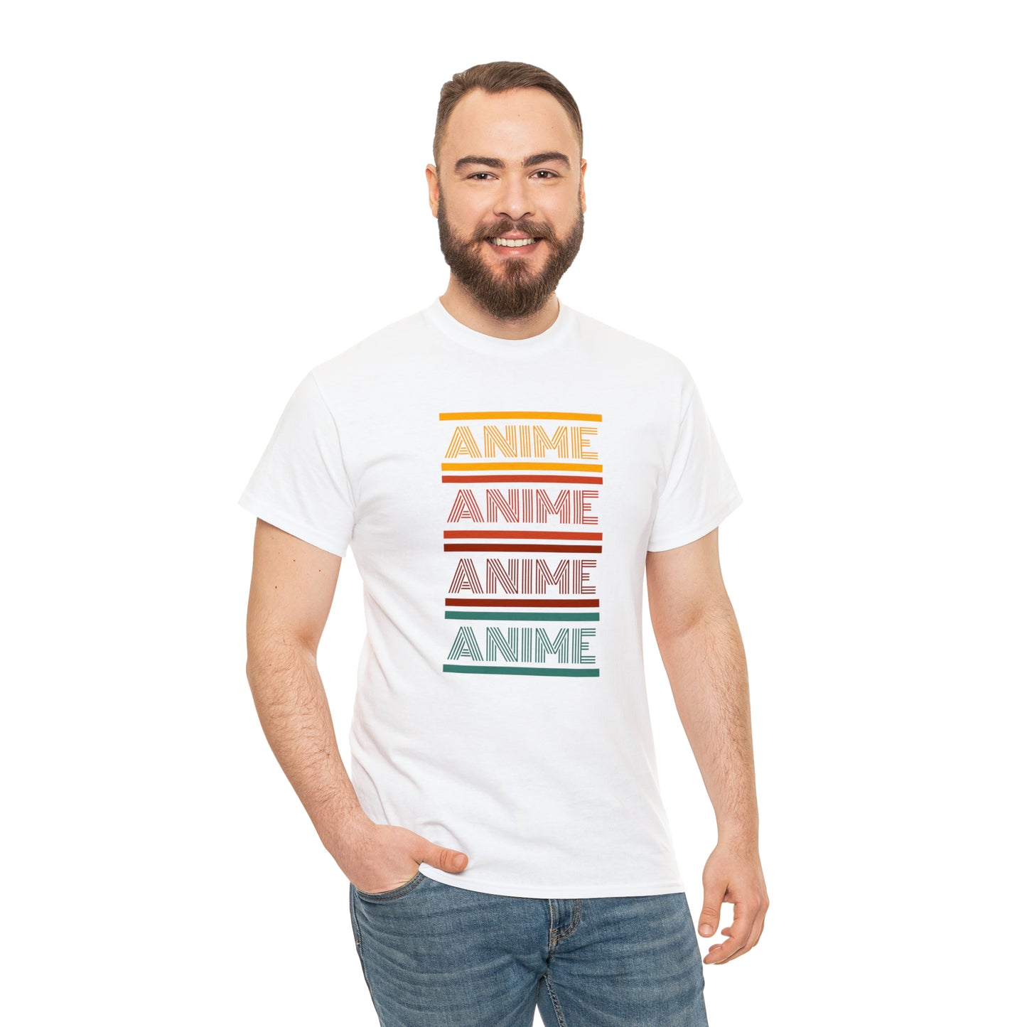 Anime Retro Tee - Premium T-Shirt from Printify - Just $11.82! Shop now at Novus Designs and Creations