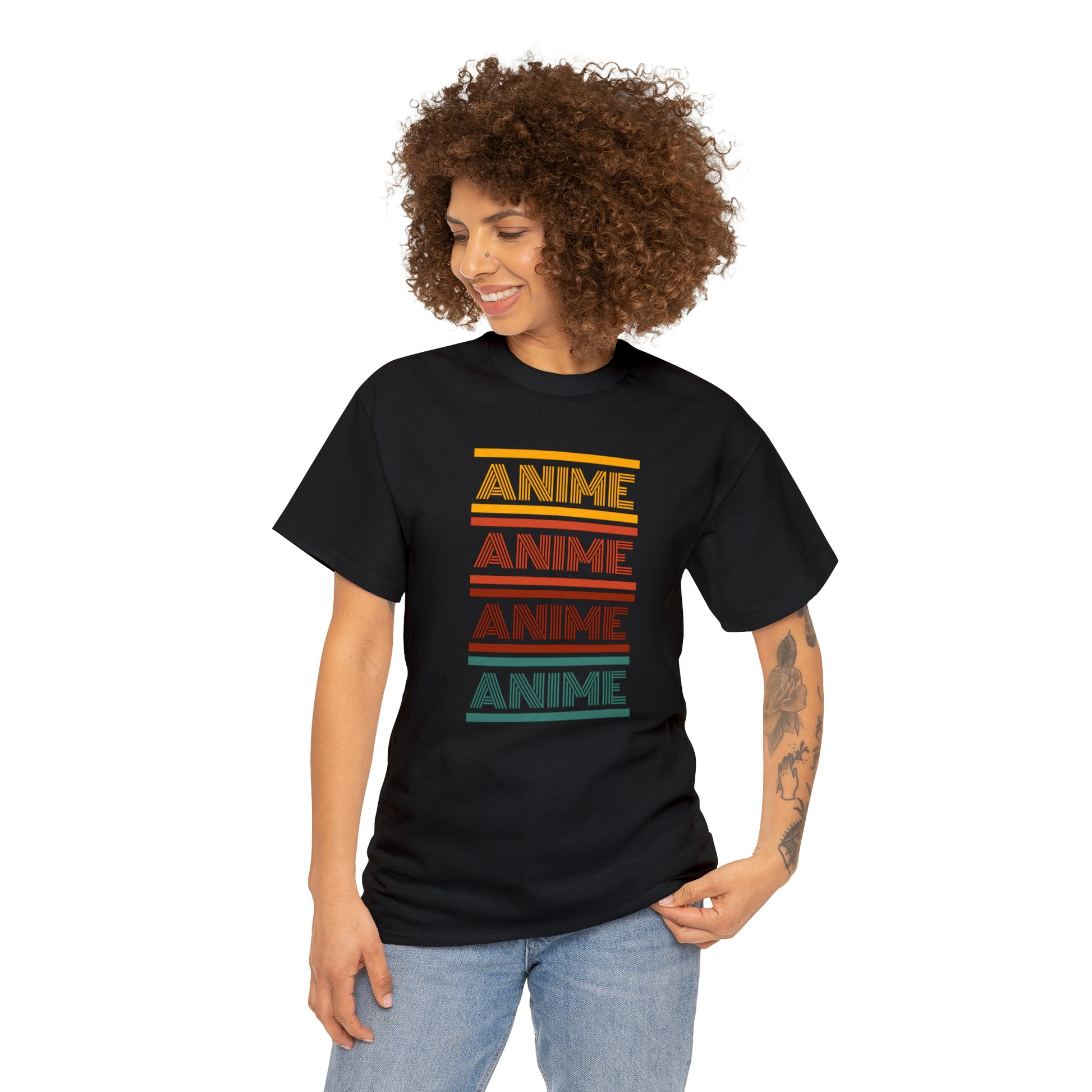 Anime Retro Tee - Premium T-Shirt from Printify - Just $11.82! Shop now at Novus Designs and Creations