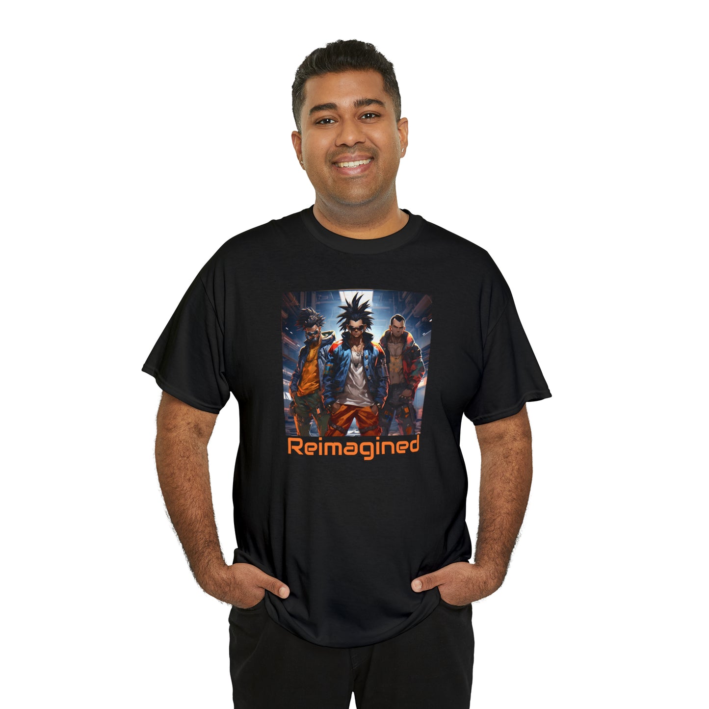 Cyber Trio Tee - Premium T-Shirt from Printify - Just $11.82! Shop now at Novus Designs and Creations