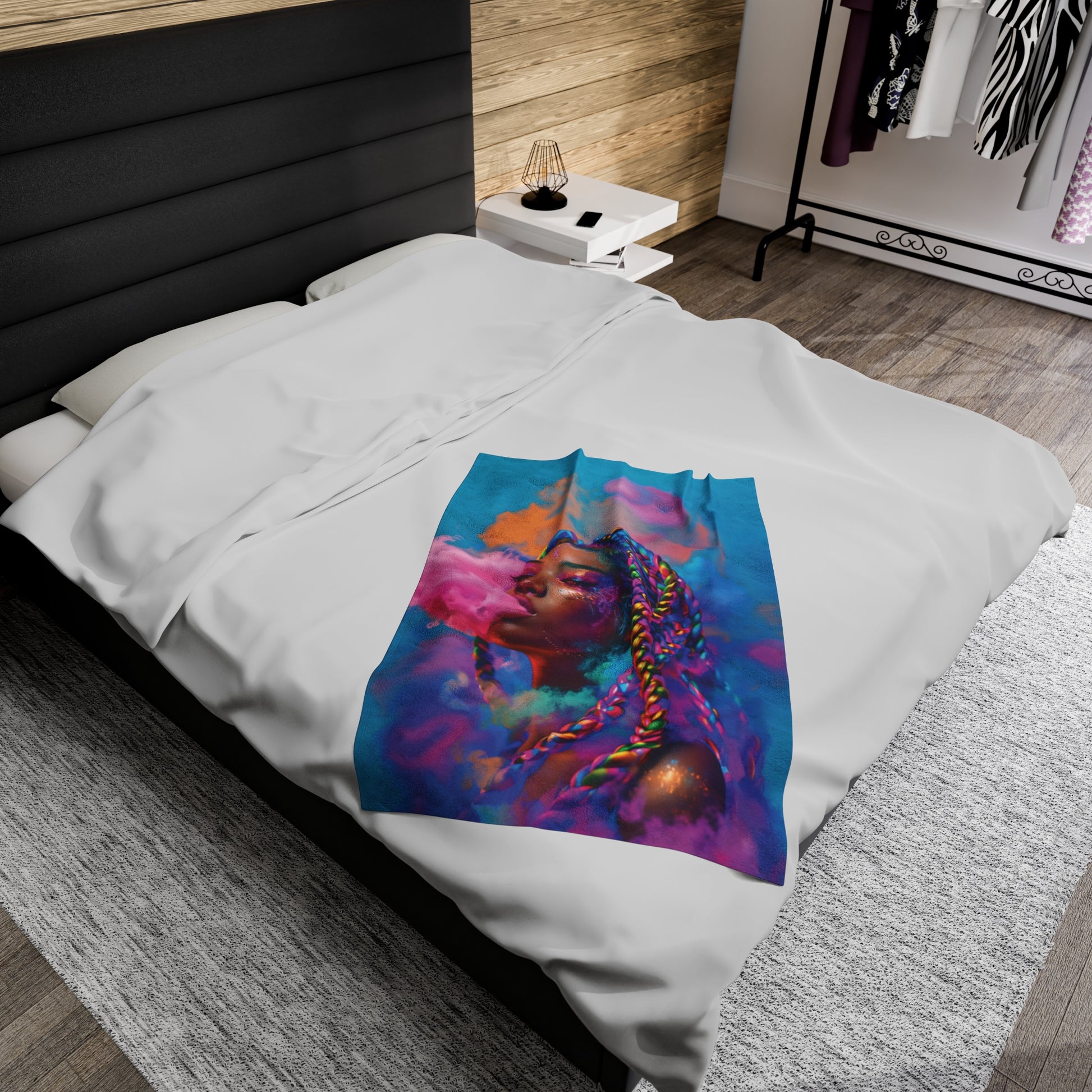 Radiant Mirage Plush Blanket - Premium All Over Prints from Printify - Just $22.38! Shop now at Novus Designs and Creations