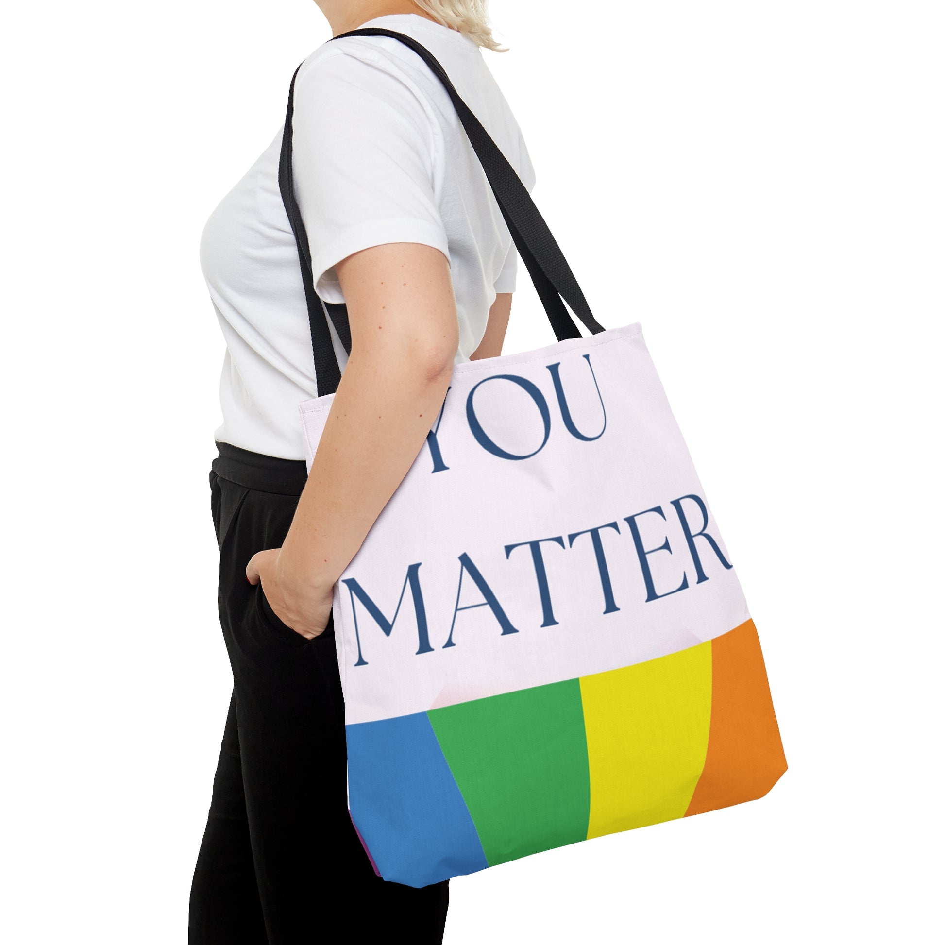 You Matter Tote Bag (AOP) - Premium Bags from Printify - Just $24.23! Shop now at Novus Designs and Creations