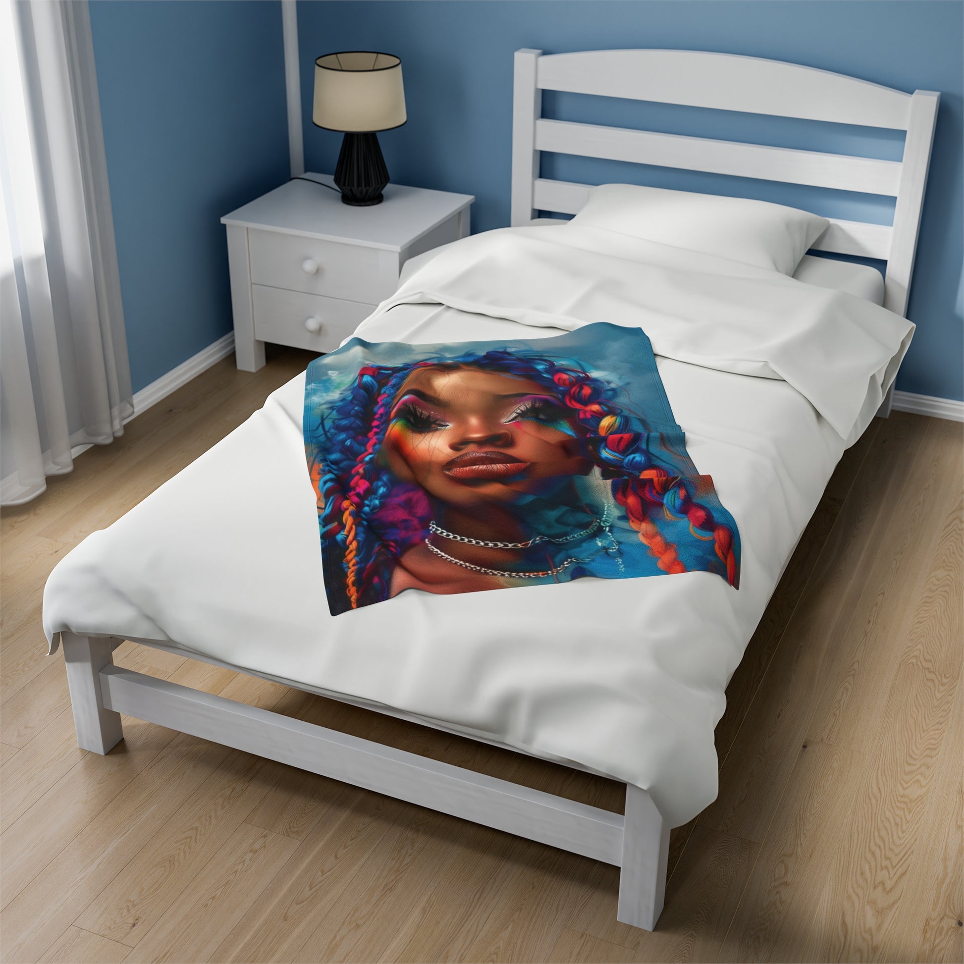 Krystal Prism Plush Blanket - Premium Blanket from Printify - Just $22.38! Shop now at Novus Designs and Creations