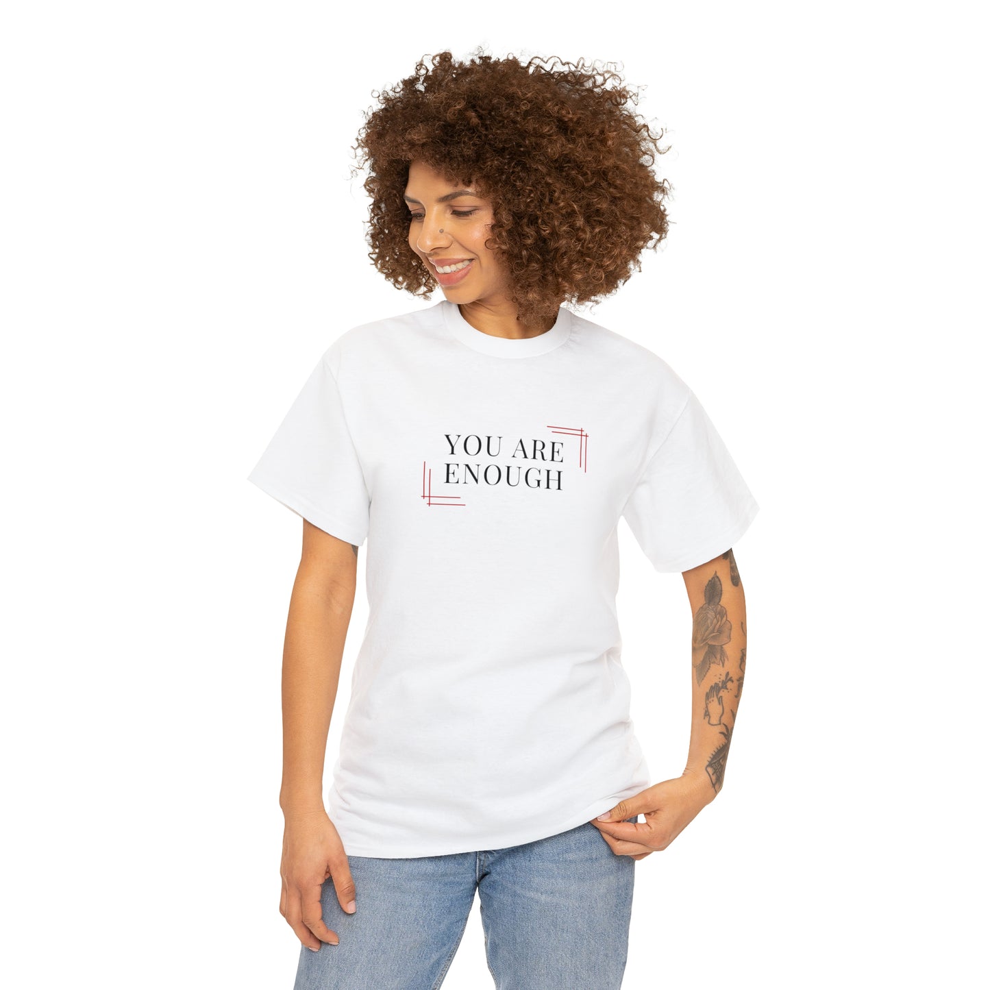 You're Enough Tee - Premium T-Shirt from Printify - Just $11.82! Shop now at Novus Designs and Creations