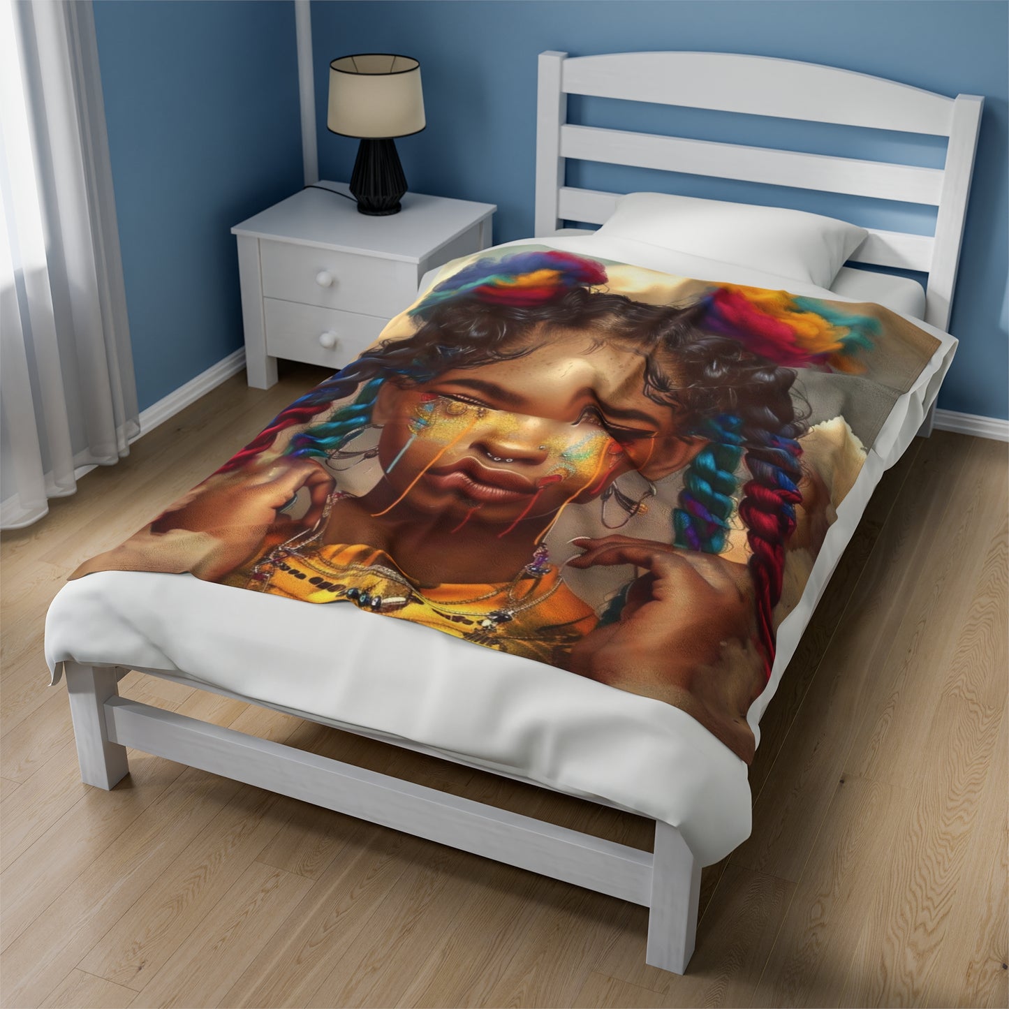 Opal Whisper Plush Blanket - Premium All Over Prints from Printify - Just $22.38! Shop now at Novus Designs and Creations