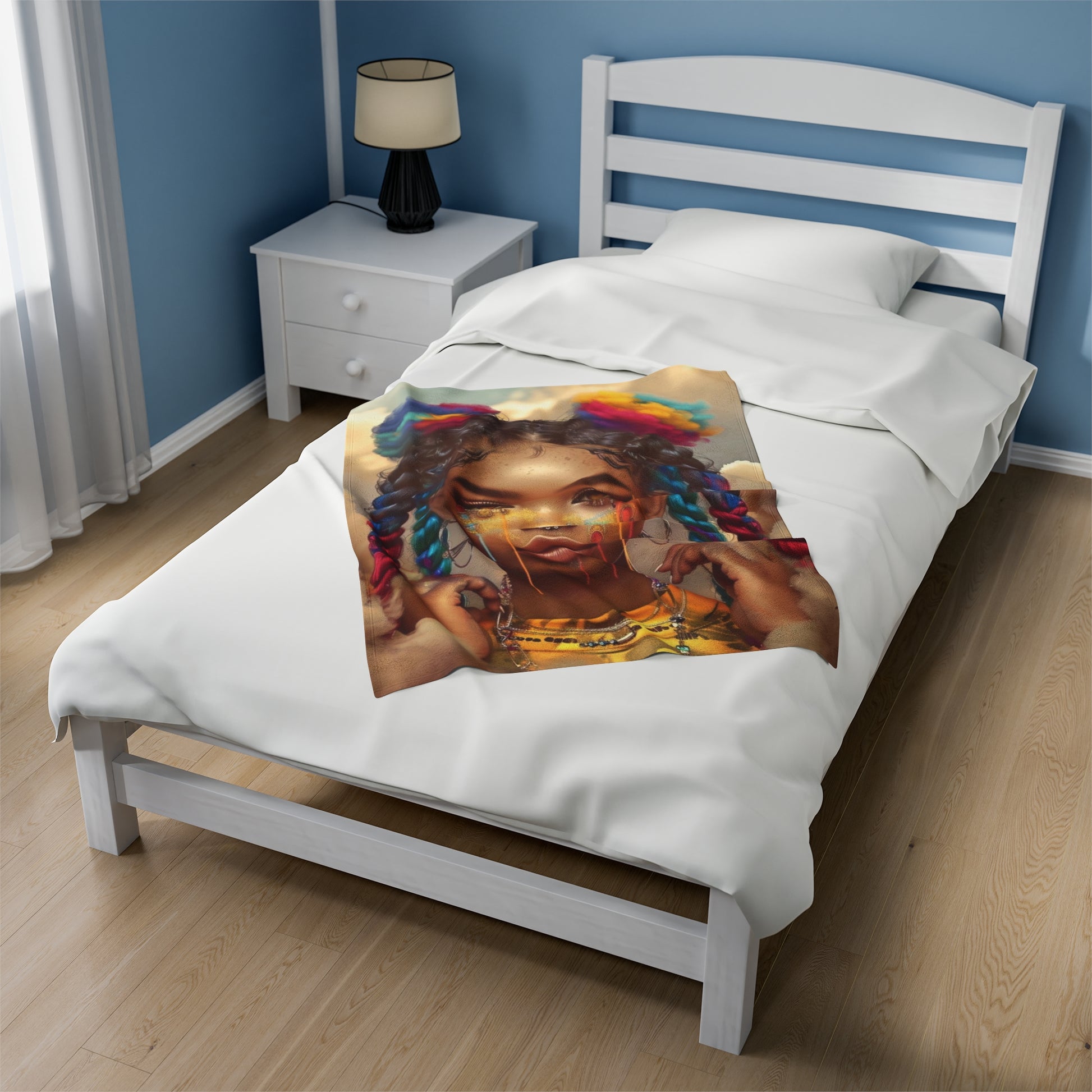 Opal Whisper Plush Blanket - Premium All Over Prints from Printify - Just $22.38! Shop now at Novus Designs and Creations