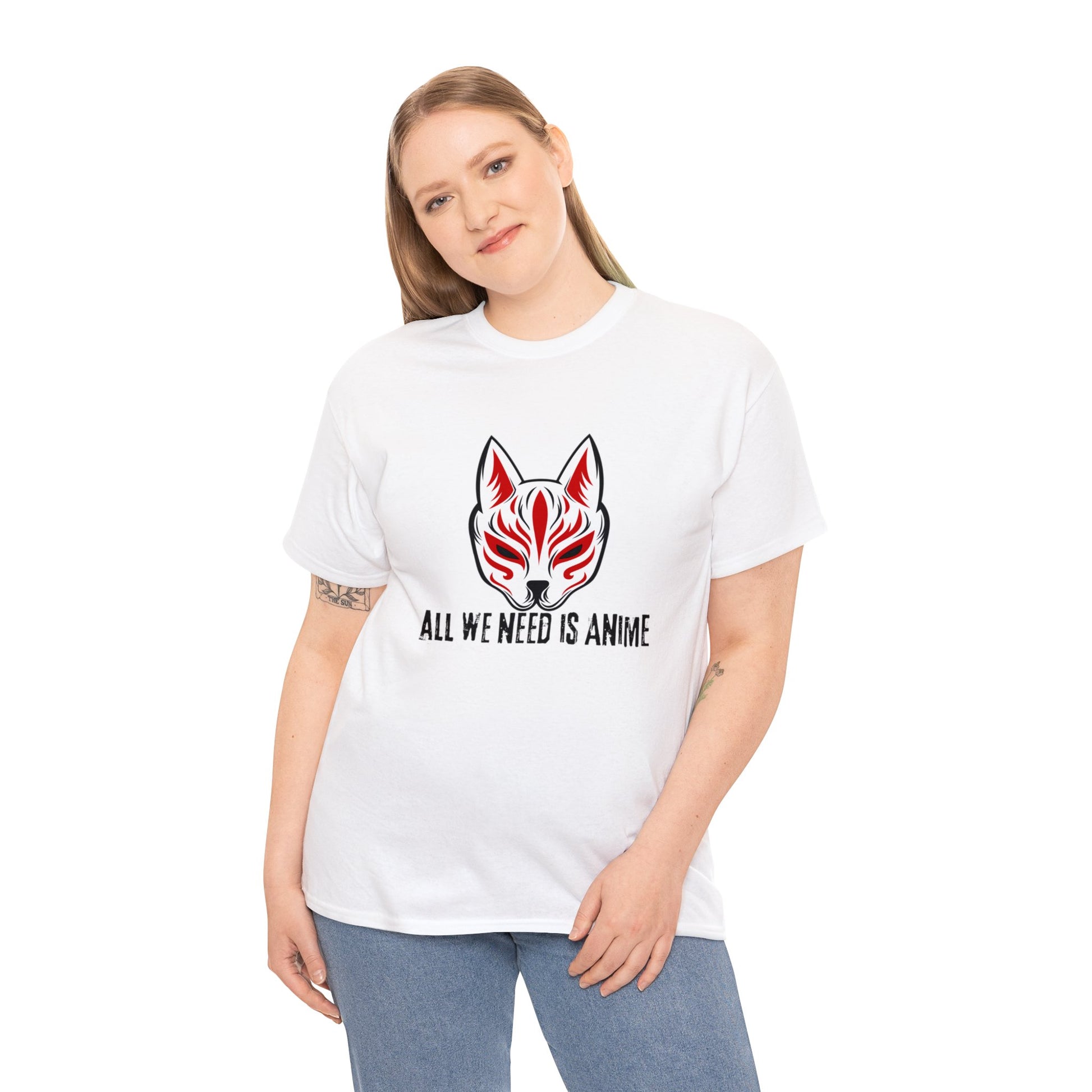 Kitsune Otaku Tee - Premium T-Shirt from Printify - Just $11.15! Shop now at Novus Designs and Creations