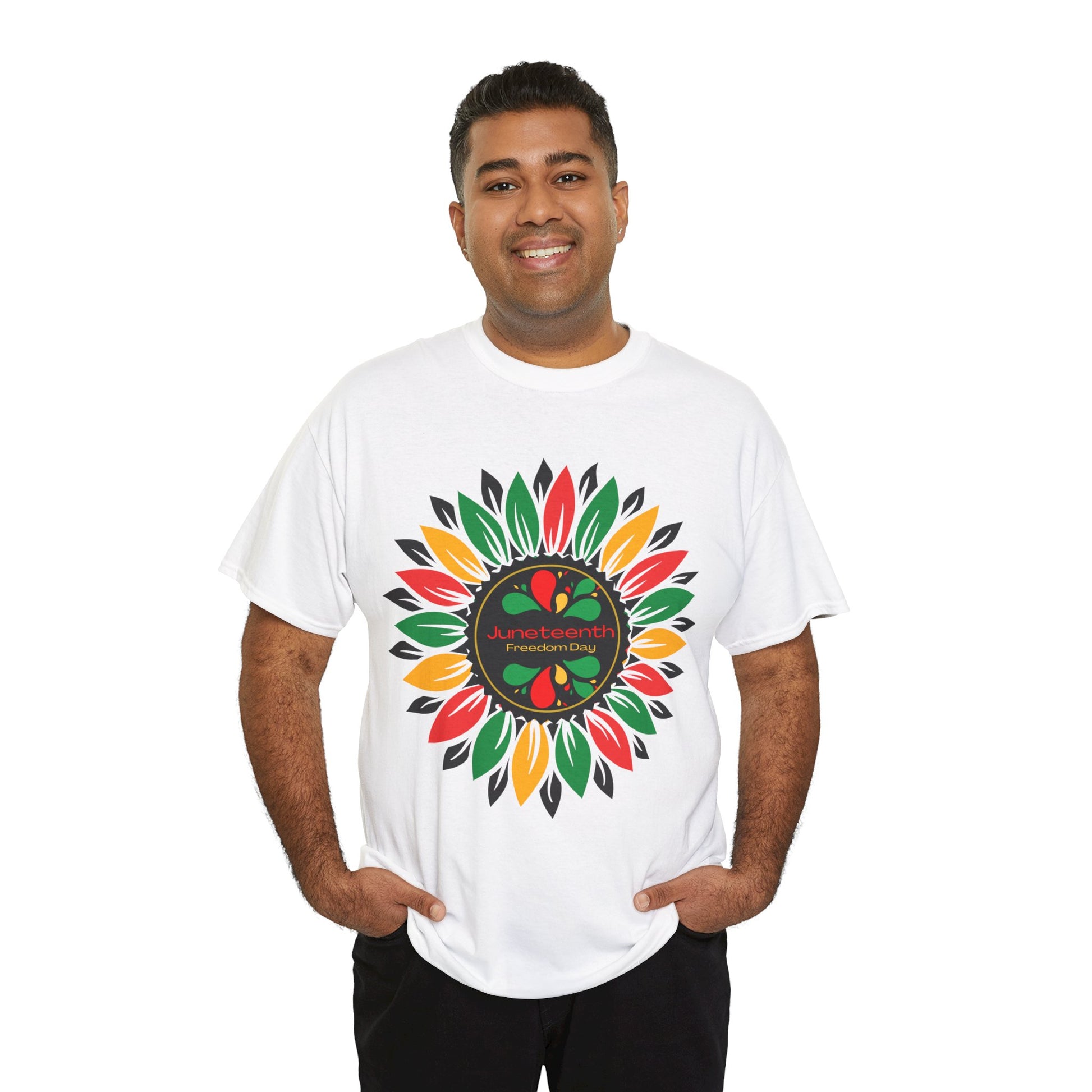 Growing Freely Cotton Tee - Premium T-Shirt from Printify - Just $14.45! Shop now at Novus Designs and Creations