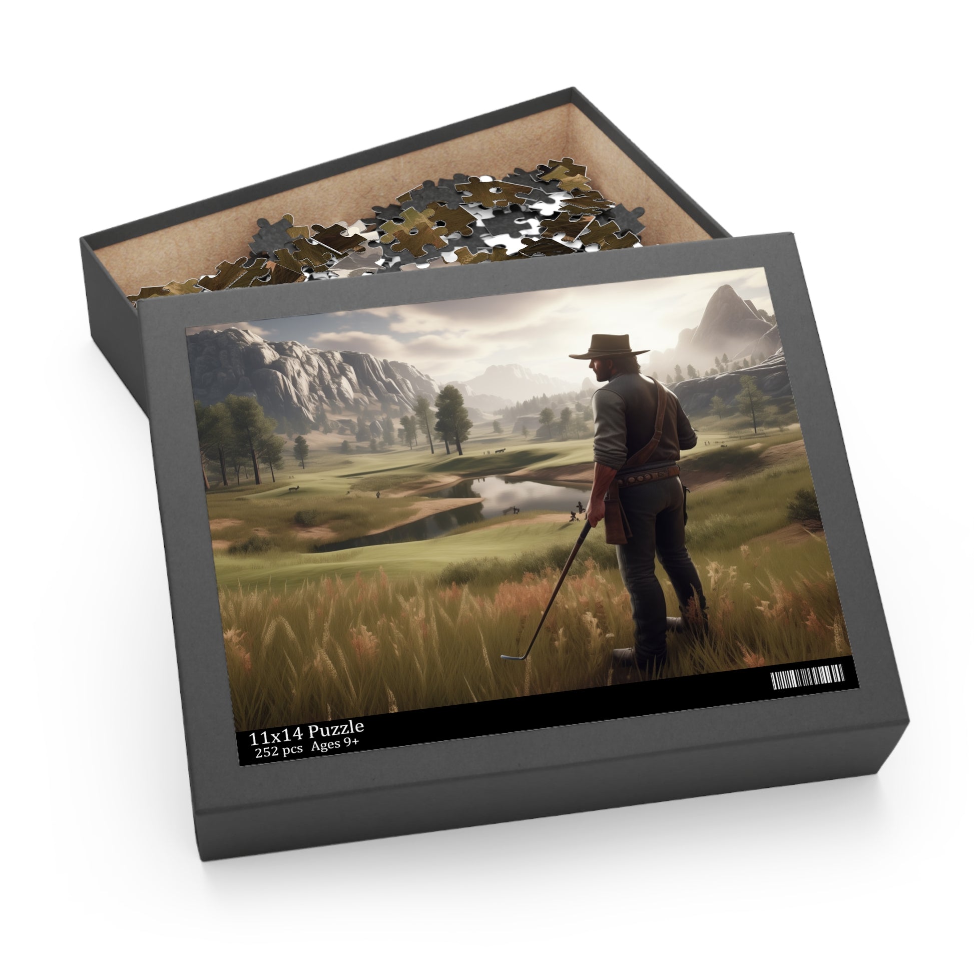 Saddle Up for Redemption - Hole in One Puzzle - Premium Puzzle from Printify - Just $26.73! Shop now at Novus Designs and Creations