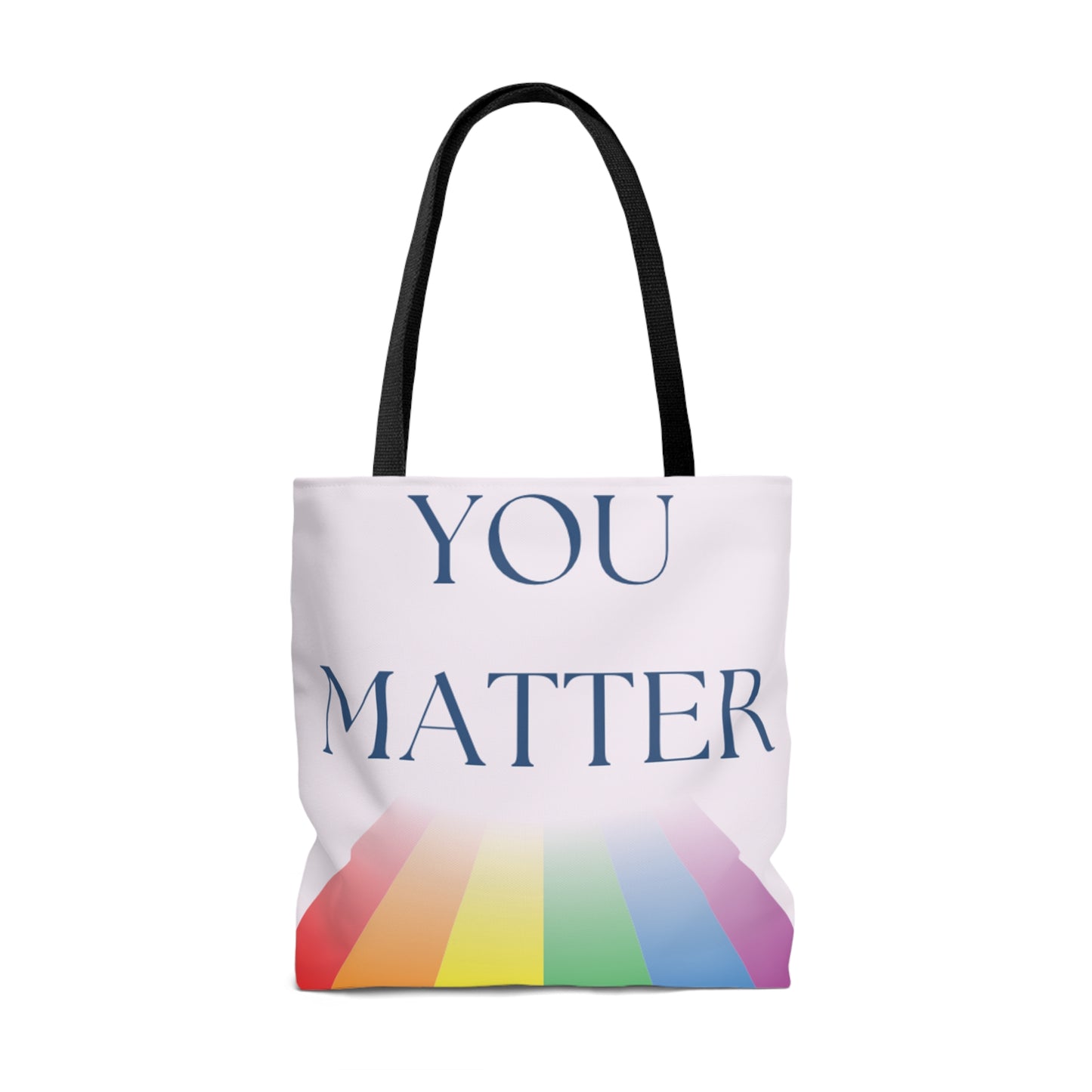 You Matter Tote Bag (AOP) - Premium Bags from Printify - Just $24.23! Shop now at Novus Designs and Creations