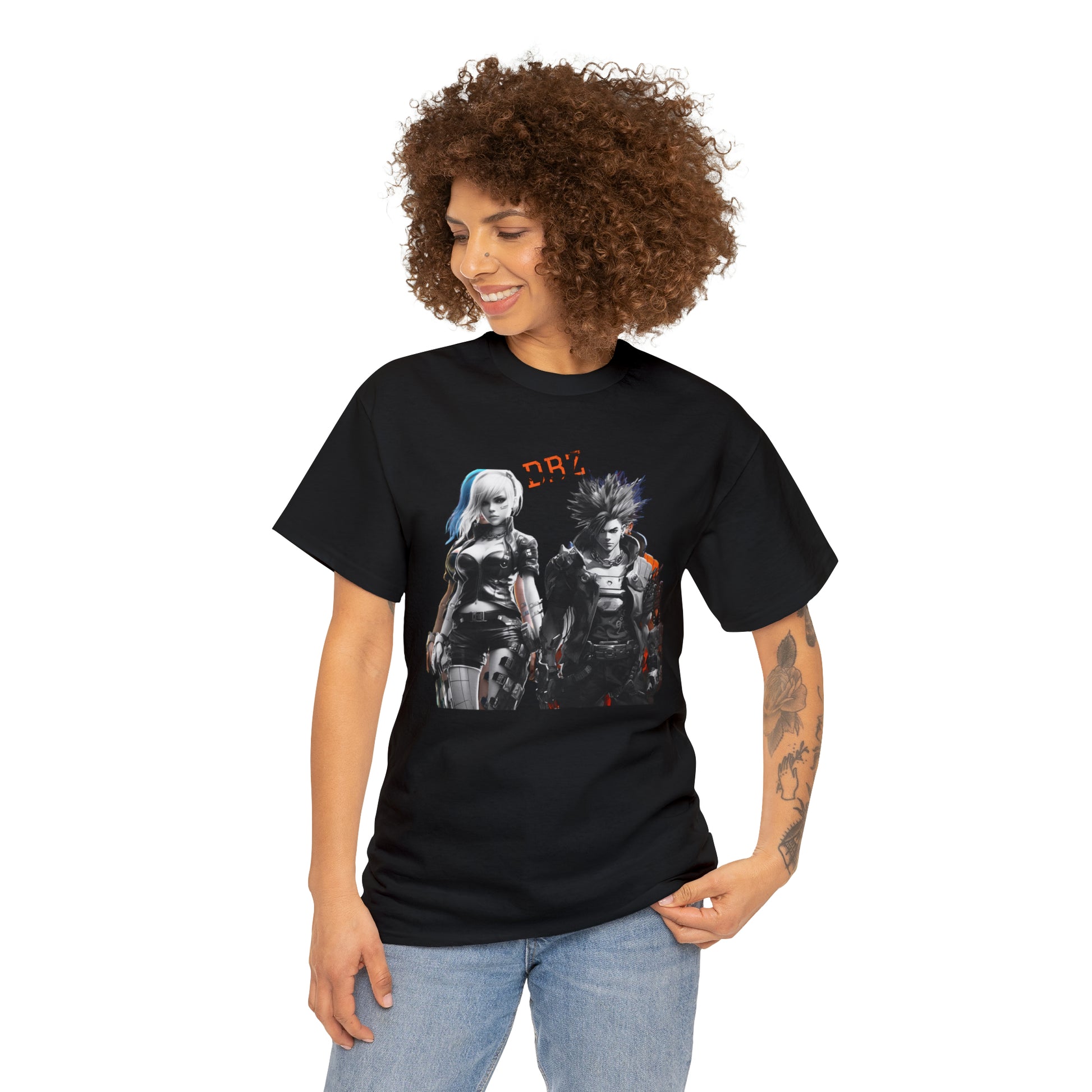 Cyberpunk Hero Tee - Premium T-Shirt from Printify - Just $11.82! Shop now at Novus Designs and Creations