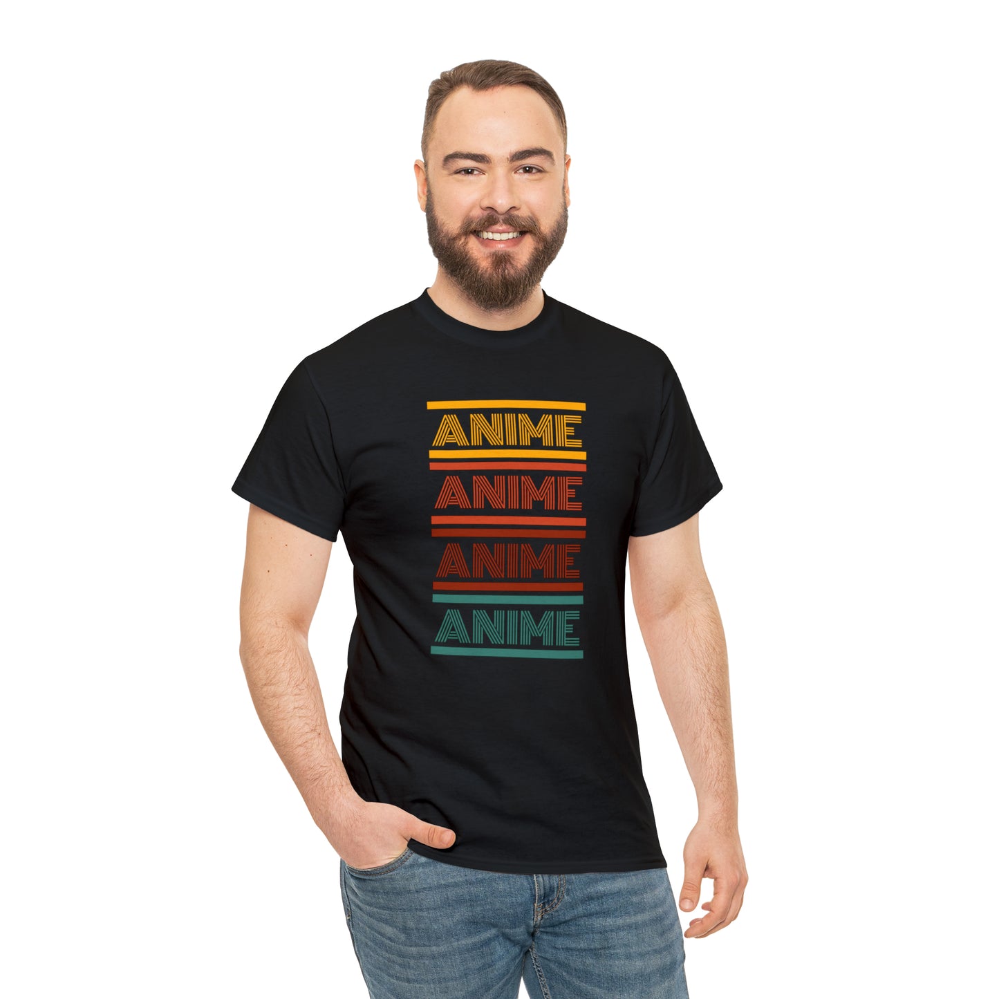 Anime Retro Tee - Premium T-Shirt from Printify - Just $11.82! Shop now at Novus Designs and Creations