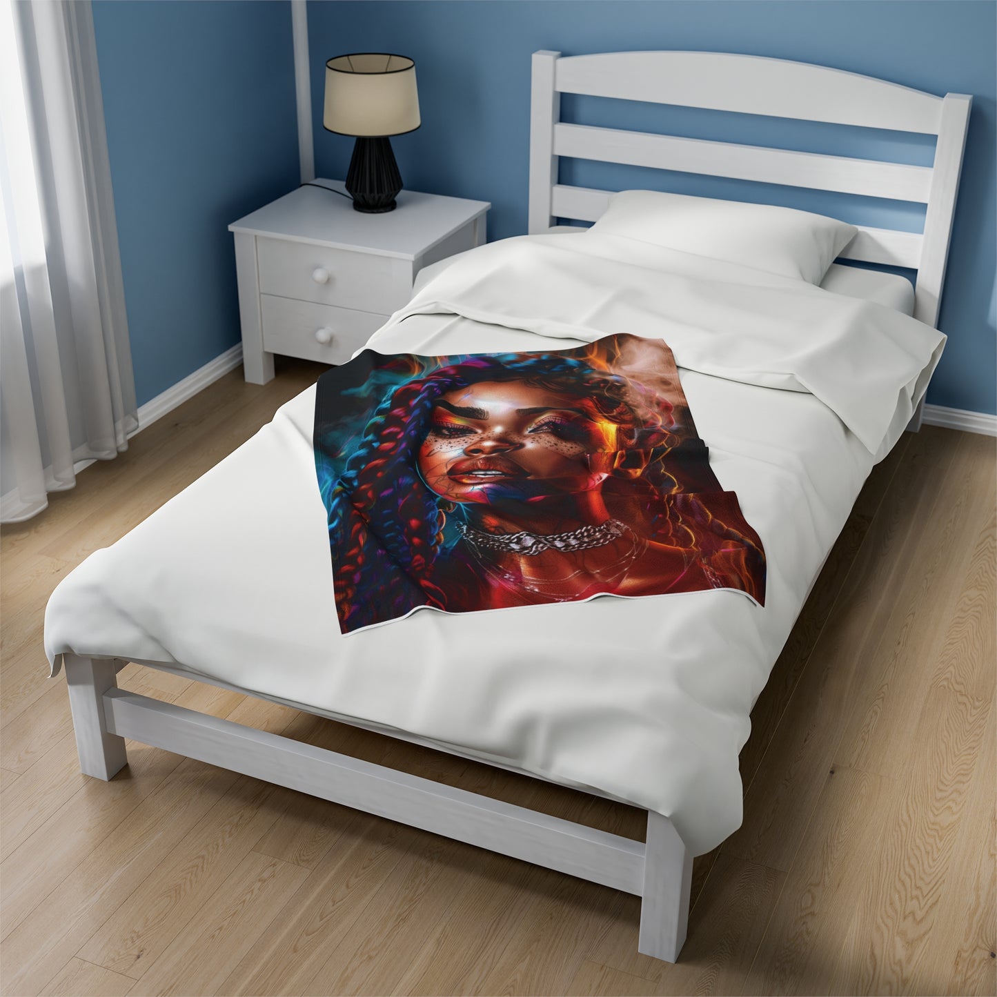 Sparkling Serenade Plush Blanket - Premium All Over Prints from Printify - Just $22.38! Shop now at Novus Designs and Creations