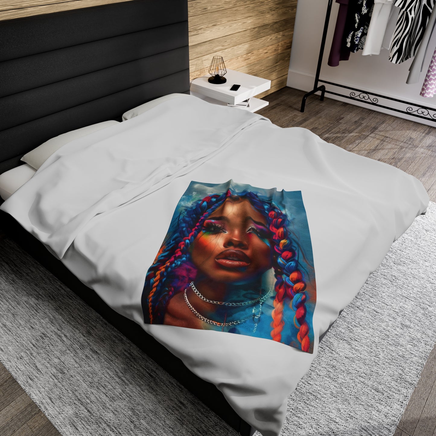 Krystal Prism Plush Blanket - Premium Blanket from Printify - Just $22.38! Shop now at Novus Designs and Creations