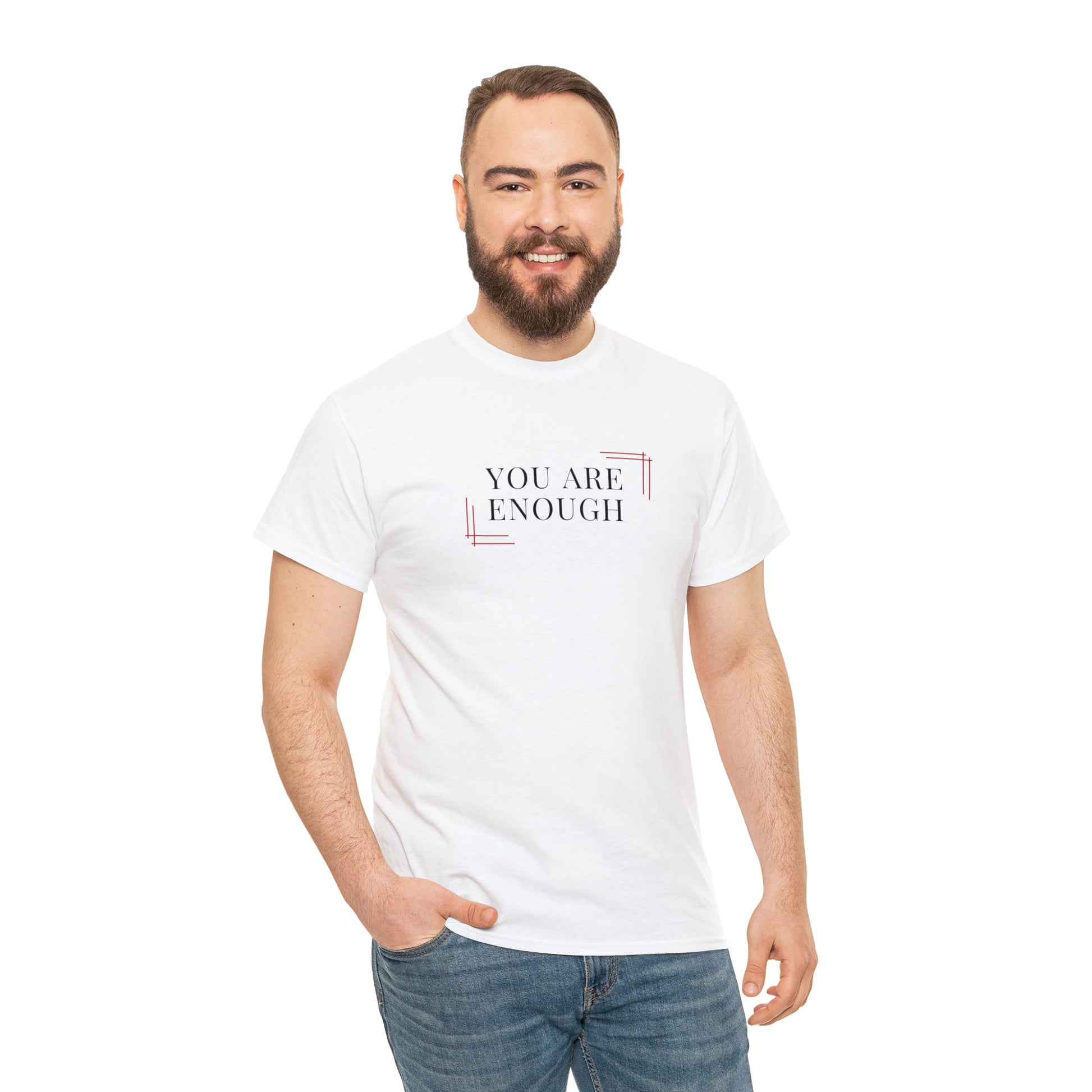 You're Enough Tee - Premium T-Shirt from Printify - Just $11.82! Shop now at Novus Designs and Creations