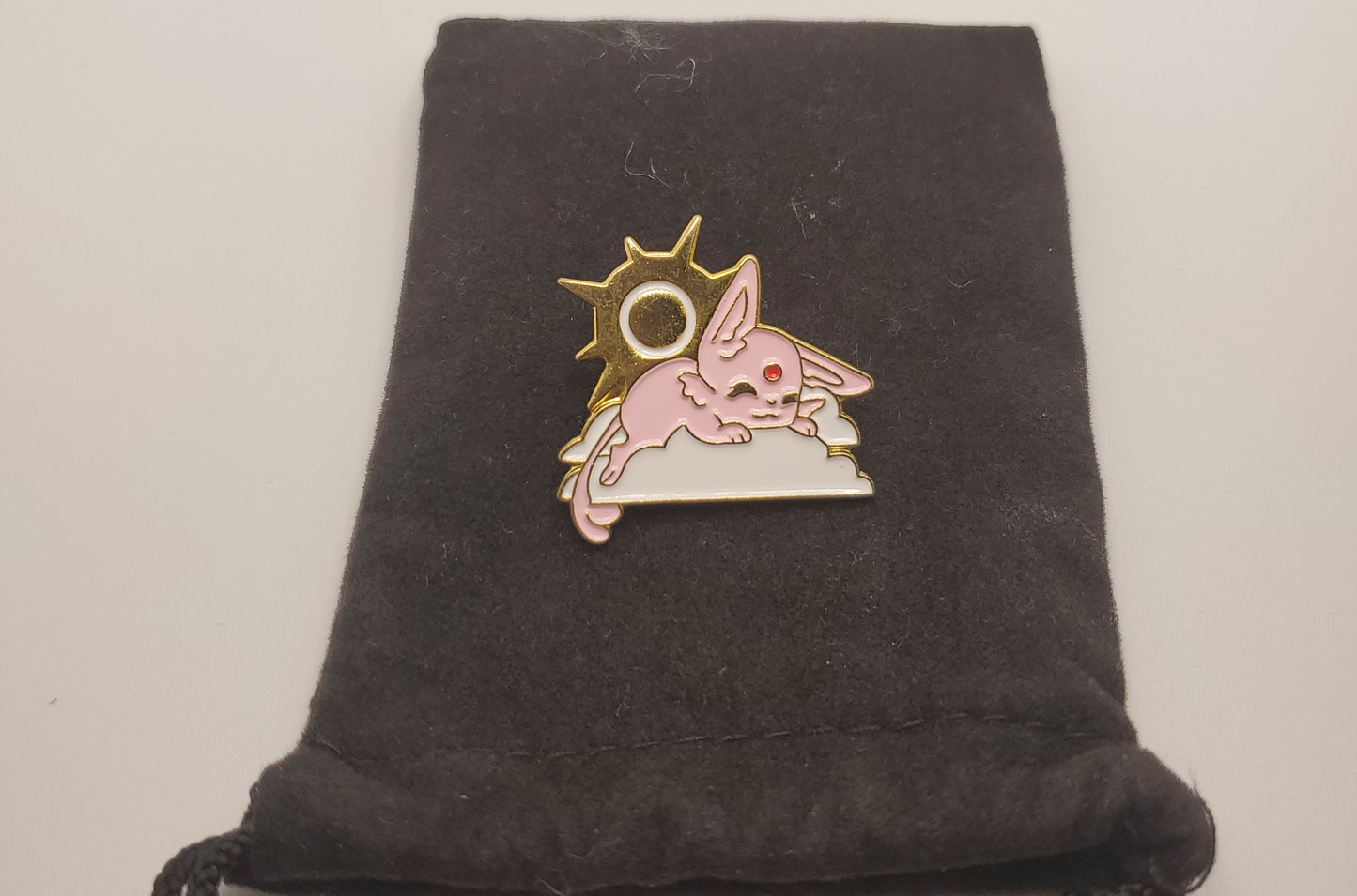 Espeon Sun and Umbreon Moon Pin Set - Premium  from Novus Designs and Creations - Just $9.99! Shop now at Novus Designs and Creations